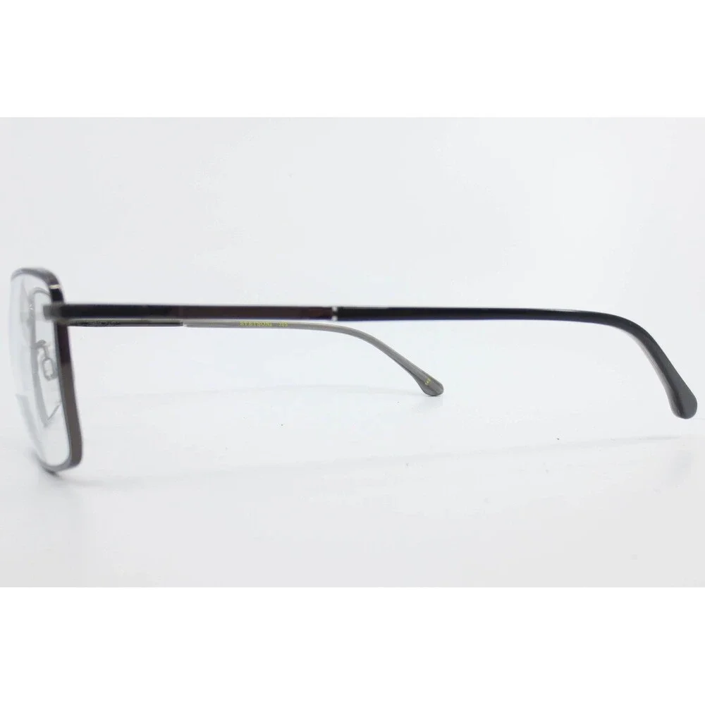 Stetson 305 Eyeglasses Zyloware Gunmetal Rectangle Metal Frames 55-17-145 Mens